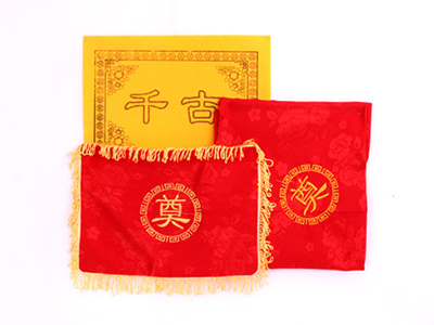 高檔純棉骨灰盒包蓋布
